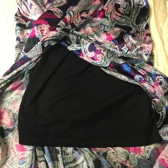 C. VINCENT • Silk Strapless Midi Dress - Picture 10 of 14